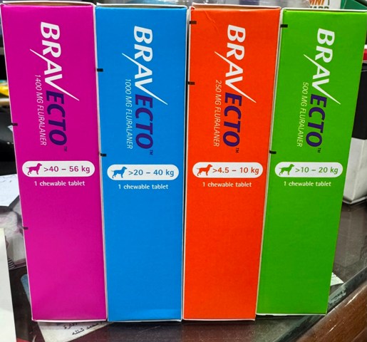 BRAVECTO/DOGS 1 CHEW.TAB
