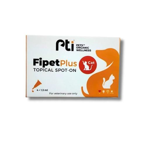 PTI/FIPET PLUS SPOT-ON CAT/(4X1.3ML)