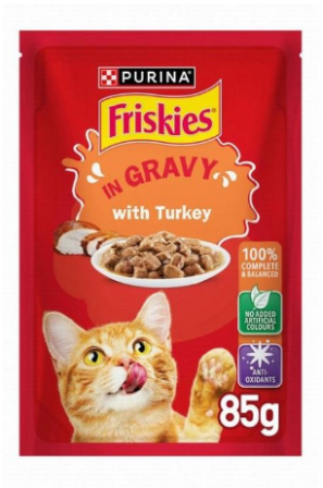 اكل قطط جاهز/ويت- FRISKIES ADULT CAT/85GM