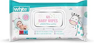 WHITE BABY WIPES
