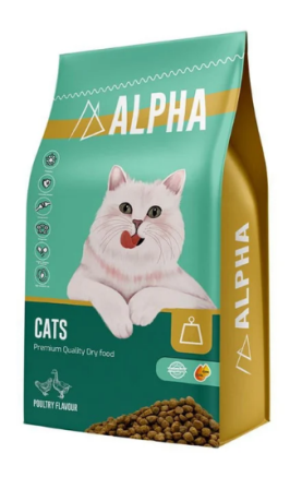 اكل قطط دراى فوود- ALPHA ADULT CAT