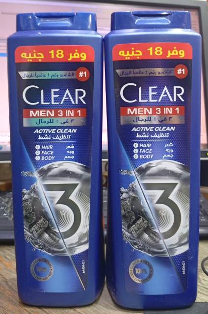 CLEAR SHAMPOO F/M 600ML(-18LE)