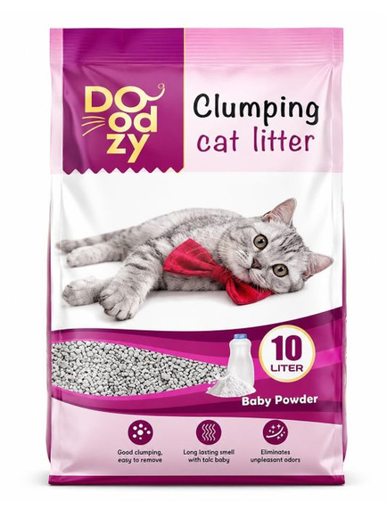 Cat Litter - DOODZY CLUMPING CAT LITTER/Turkish