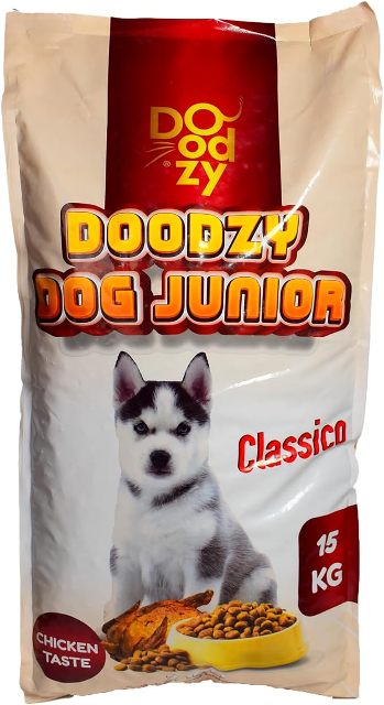 اكل كلاب دراى فوود Doodzy Junior Dogs
