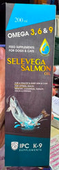 IPC SELEVEGA SALMON OIL RAA CO/200ML(NUTRAA)