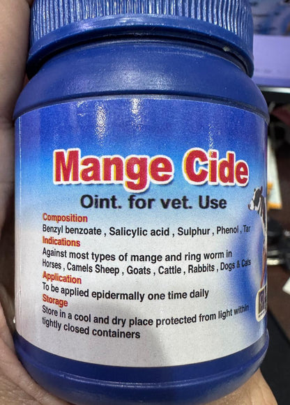 Mange Cide Oint-Mega Pharma-125gm-علبة