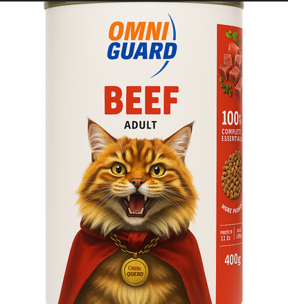 اكل قطط جاهز/ويت-OMNI GUARD ADULT CATS.PATE/400GM