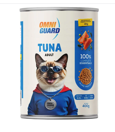 اكل قطط جاهز/ويت-OMNI GUARD ADULT CATS.PATE/400GM