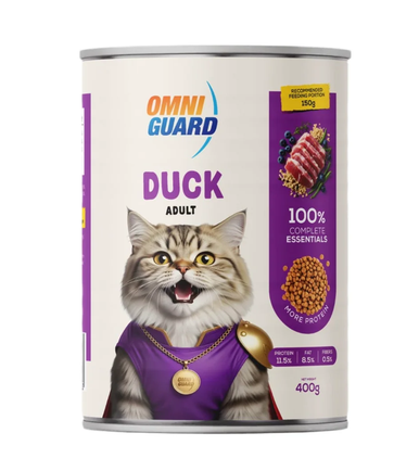 اكل قطط جاهز/ويت-OMNI GUARD ADULT CATS.PATE/400GM