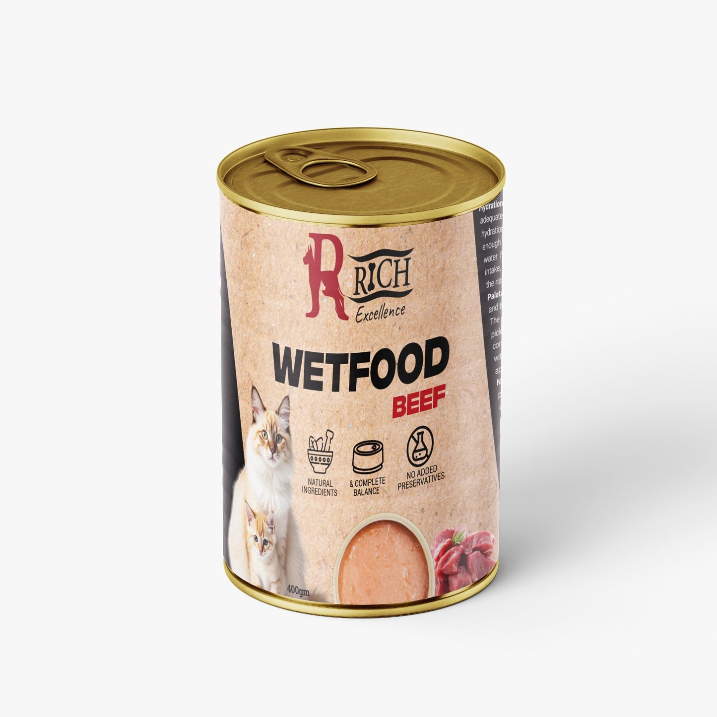اكل قطط جاهز/ويت- RICH CATS PATE/400GM