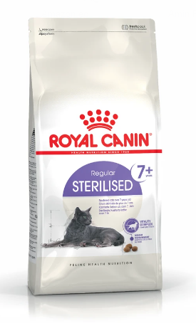 اكل قطط دراىROYAL CANIN CAT ADULT STERILISED7+