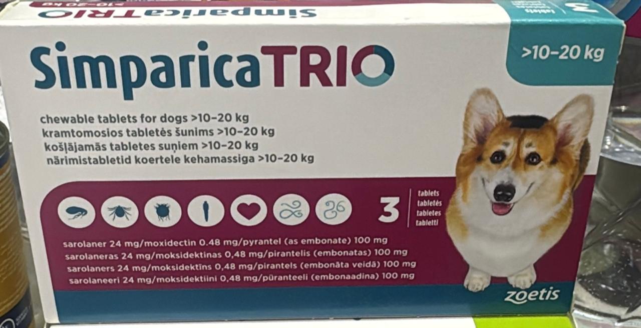 SIMPARICA TRIO/DOGS   ( 1 TAB )