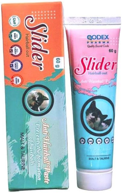 SLIDER HAIRBALL ORAL PASTE/60GM