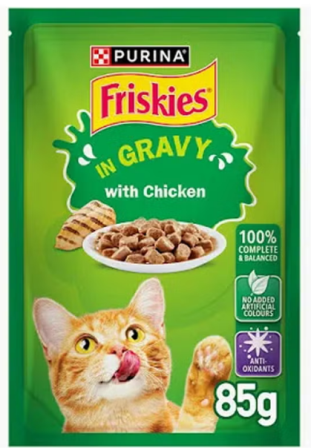 اكل قطط جاهز/ويت- FRISKIES ADULT CAT/85GM
