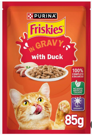 اكل قطط جاهز/ويت- FRISKIES ADULT CAT/85GM