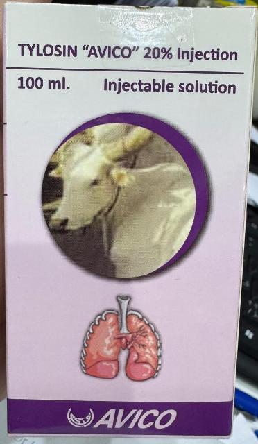 TYLOSIN "AVICO" 20% INJECTION/VIAL/100ML