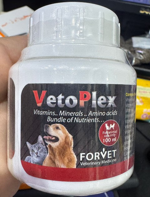 VETOPLEX MULTIVITAMINS/QODEX PHARMA/100ML
