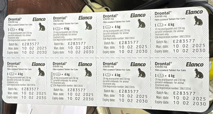 DRONTAL(G)CATS 1TAB(1TAB=4KG)/GERMANY