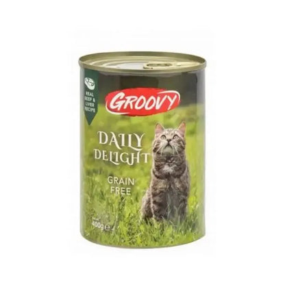 Groovy Daily Delight Cat Wet Food - Groovy Daily Delight Cat Grain Free 400g