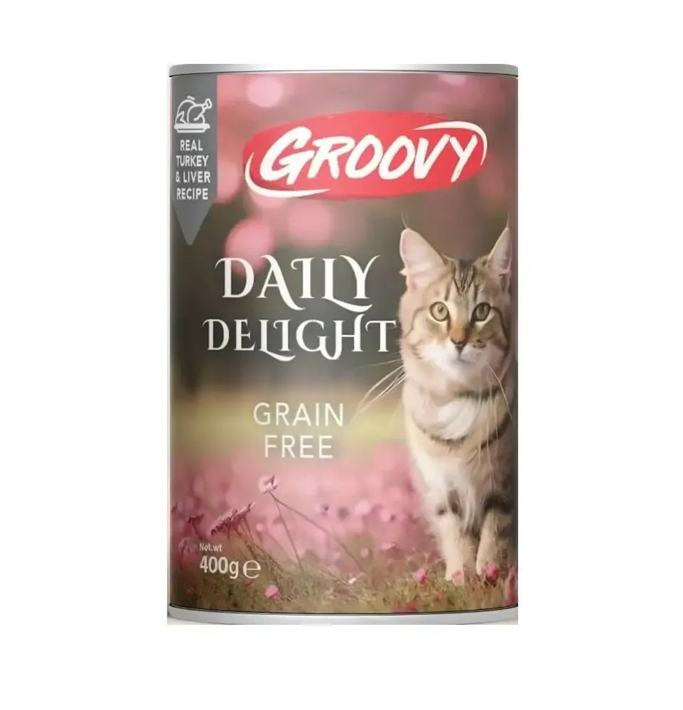 Groovy Daily Delight Cat Wet Food - Groovy Daily Delight Cat Grain Free 400g