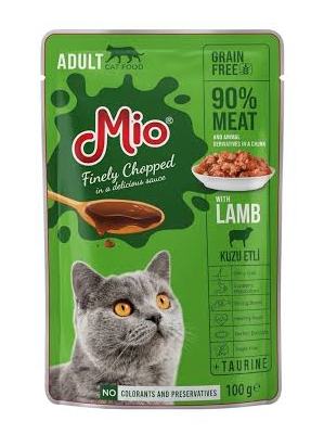 Ready-made cat food/wet - MIO CATS/100GM/POLAND